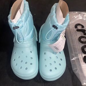 Classic lined neo puff croc boots